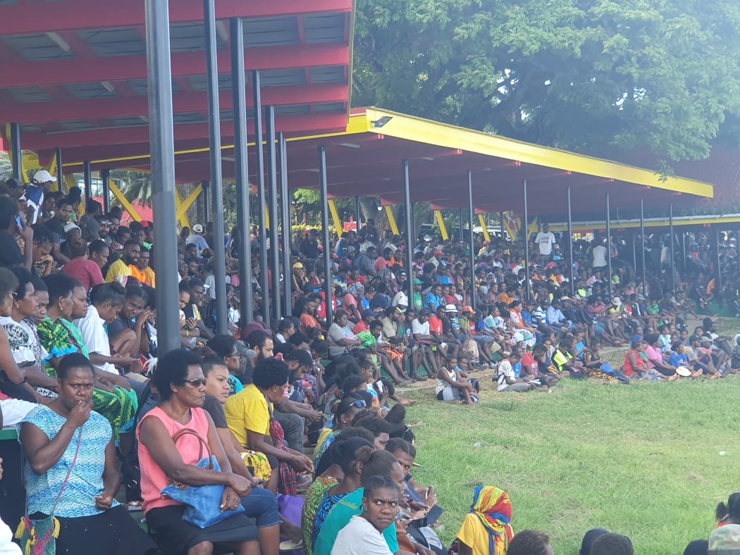 Thousands attended the Vanuatu Labour Department's seasonal worker awareness event at Independence Park in Port Vila, 10 February 2021