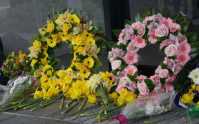 Wreaths were laid to mark a year since the  fatal shootings at the Ashburton WINZ office.