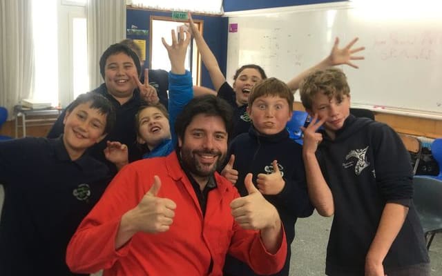 Amadeo and his Chatham scientists.