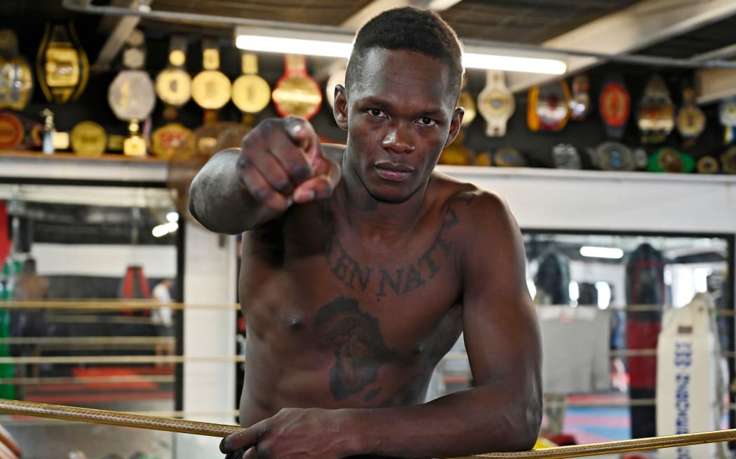 UFC Middleweight Israel Adesanya.