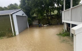 Trushar Masuria's family have had to move to temporary accomodation after several floods at their West Auckland home.