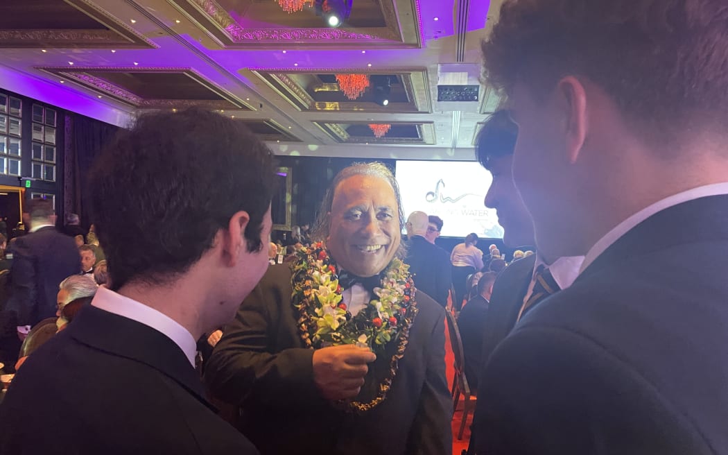 Respected businessman Uluoma'tootua Saulaulu Aiono was inducted into the New Zealand Business Hall of Fame last month.
