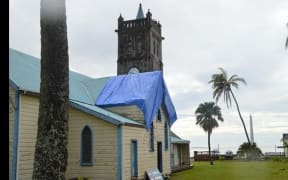 Several historic buildings in the UNESCO world heritage site of Levuka, Fiji were damaged by Cyclone Winston