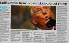One of many headlines calling the 15 percent tariff rate imposed by the US as 'a surprise'.