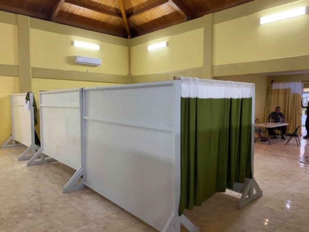 Quarantine area at Veterans Affairs center