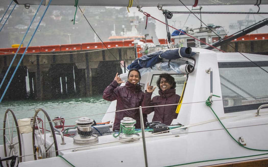 Lieutenant commanders Roopa K and Dilna K are leading the Navika Sagar Parikrama II expedition.