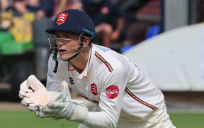 Michael Pepper playing for Essex, 2024.