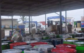 The first shipment of aid sent to Tonga by New Zealand community members and businesses is finally being unpacked after completing mandatory quarantine on Tongatapu.