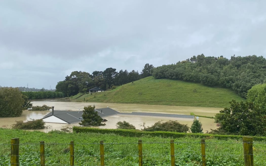 Lauchlan Lodge, Jen Bain-Titter and husband Mark Titter's home and business,w as destroyed when floodwaters ripped through it on 14 February 2023.