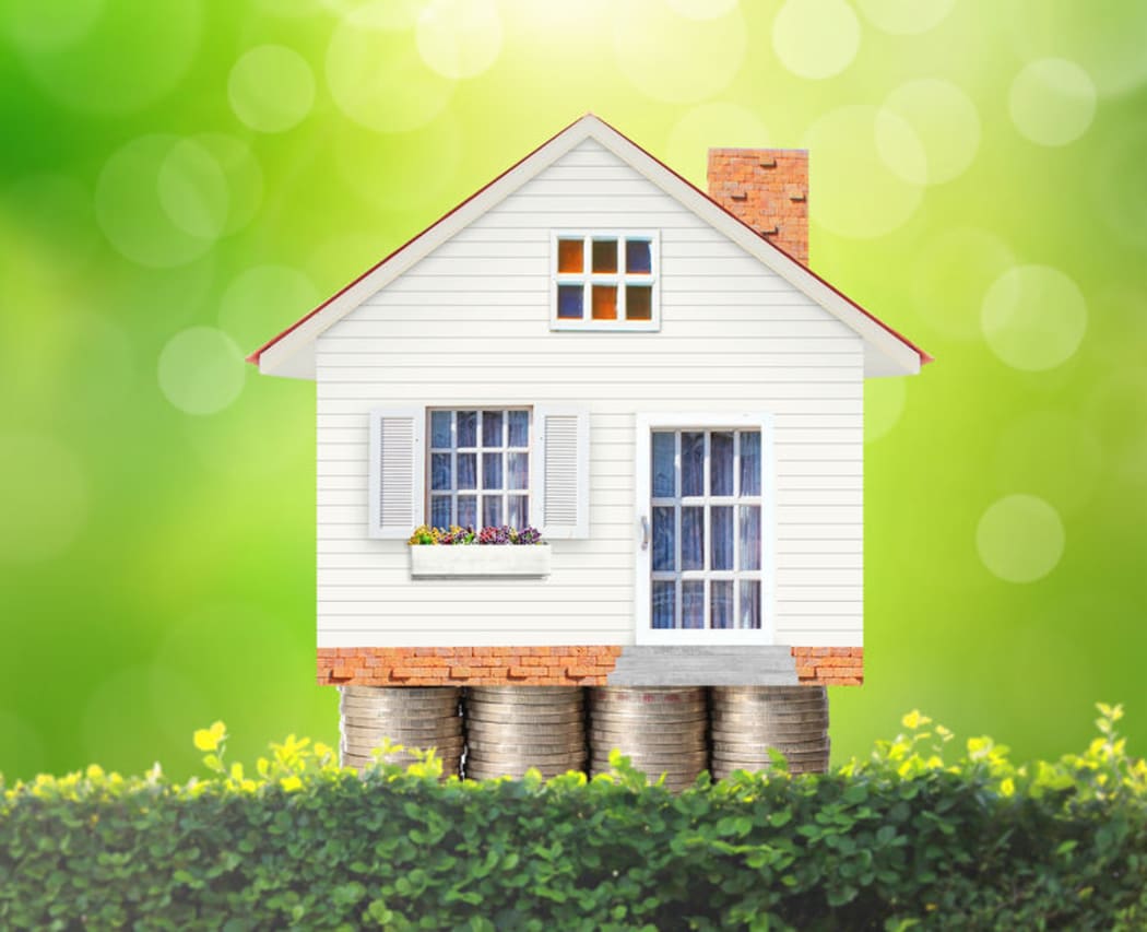 House on coins