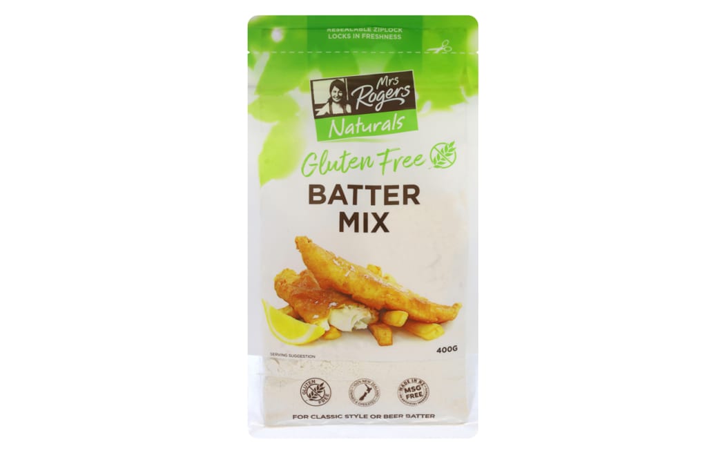 Mrs Rogers Naturals Gluten Free Batter Mix 400g.