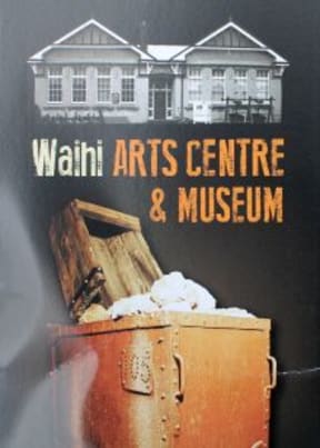 Waihi Museum poster.
