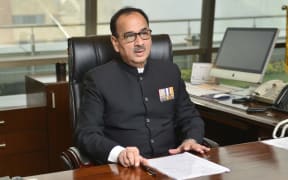 NEW DELHI, INDIA FEBRUARY 1: Former Delhi Police Commissioner and senior IPS officer Alok Verma took charge as the new Director of Central Board of Investigation (CBI) in New Delhi.