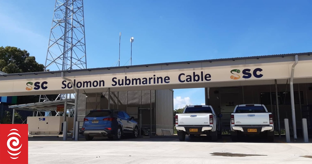 Broadband, mobile services hit in Solomons due to cable damage | RNZ News