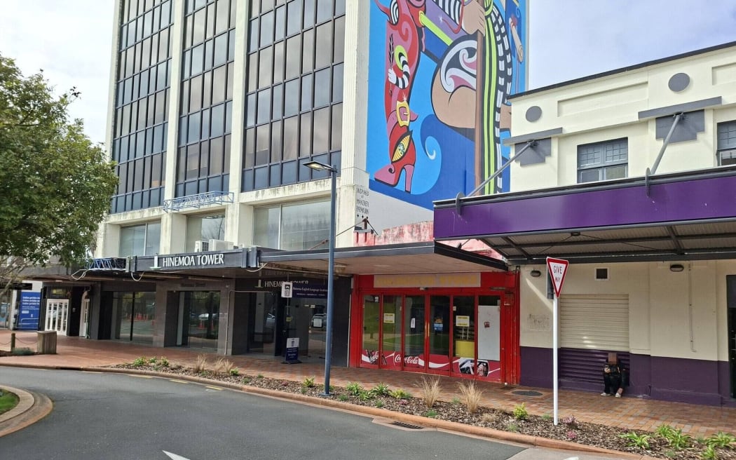 The proposed location of the new liquor store on Hinemoa St. Photo / Mathew Nash