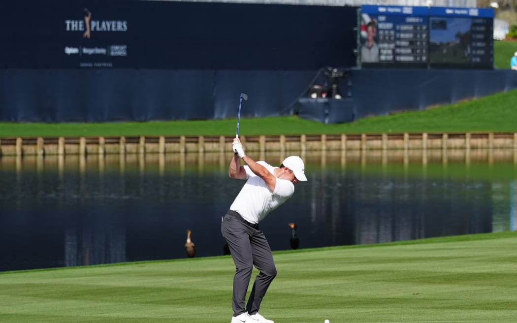 Rory McIlroy at The Players Championship at the Stadium Course at TPC Sawgrass.
