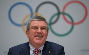 IOC president Thomas Bach.