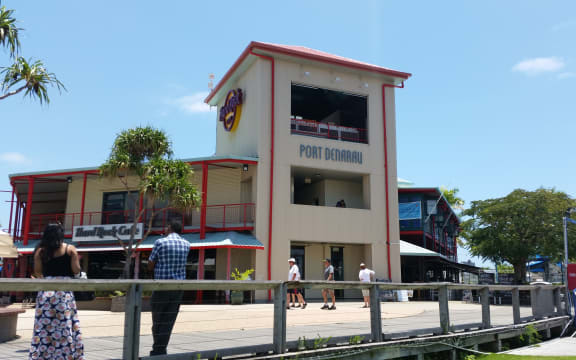 Port Denarau near Nadi, Fiji.