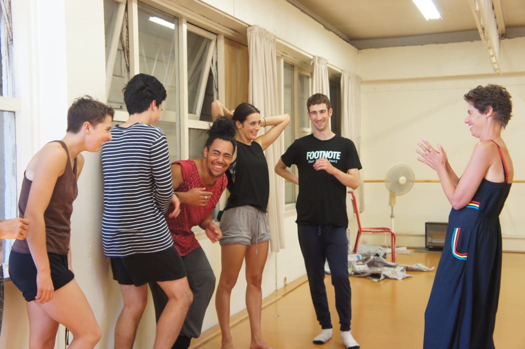 Who are we now? Footnote ChoreoCo dancers rehearse with Maria Dobrowska