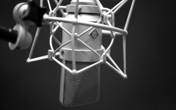 grey microphone