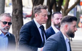 SAN FRANCISCO, CALIFORNIA - MARCH 04: Elon Musk arrives at federal court on March 4, 2026 in San Francisco, California. Musk is on trial in a civil case for allegedly manipulating Twitter's stock price prior to his purchase of the company in 2022.   Josh Edelson/Getty Images/AFP (Photo by Josh Edelson / GETTY IMAGES NORTH AMERICA / Getty Images via AFP)