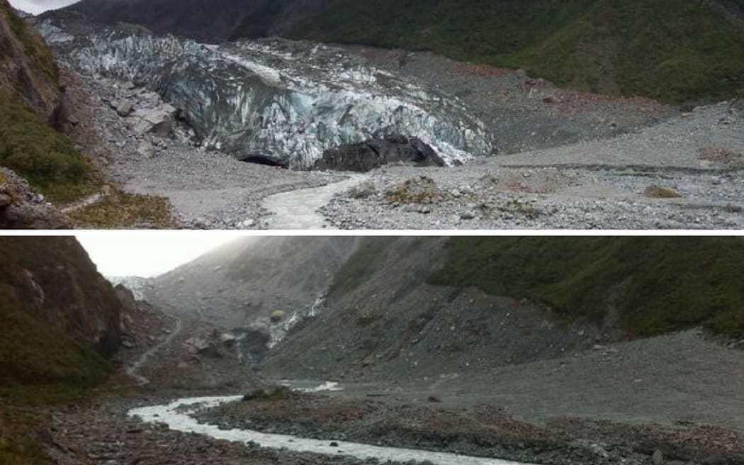 Fox Glacier in 2005 - 2015