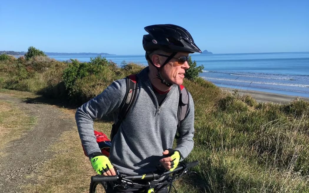 Commuter cyclist Bryan Marris was heading home, and travelling in a designated cycle lane next to the truck.