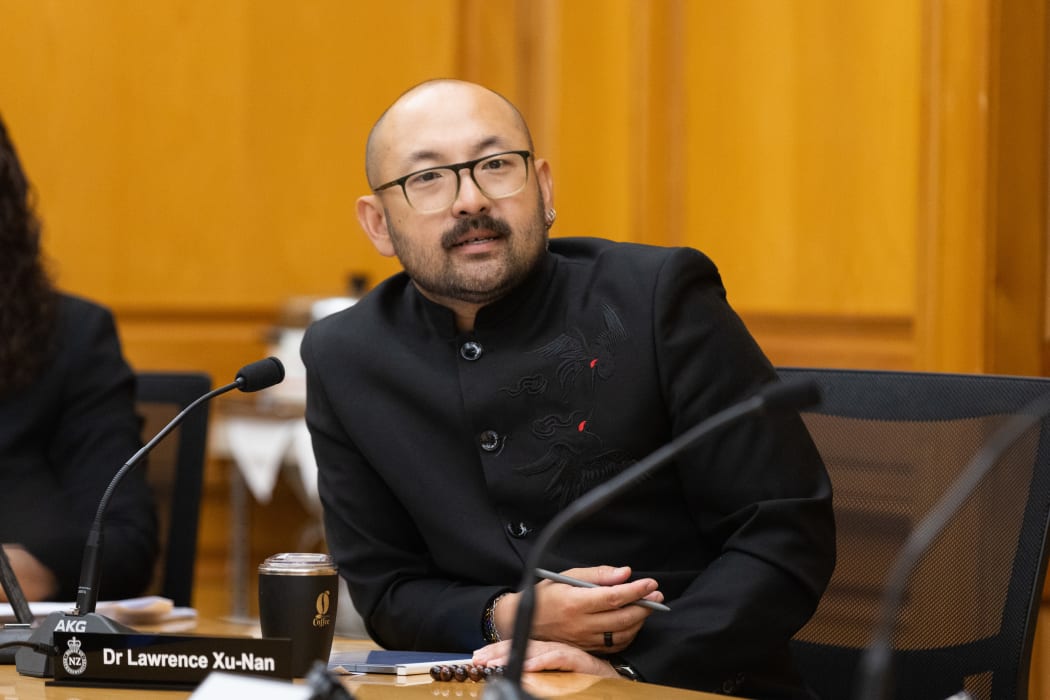 Green MP Lawrence Xu-Nan in Parliament's Regulations Review Committee.