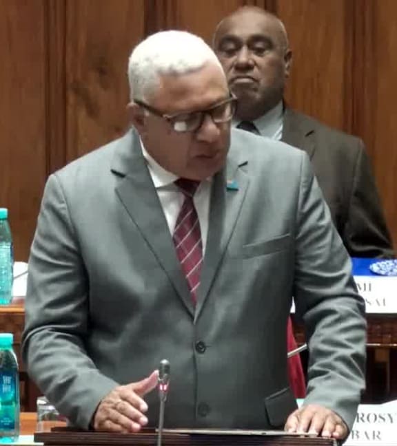 Prime Minister Frank Bainimarama.