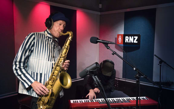 Nathan Haines at RNZ Auckland