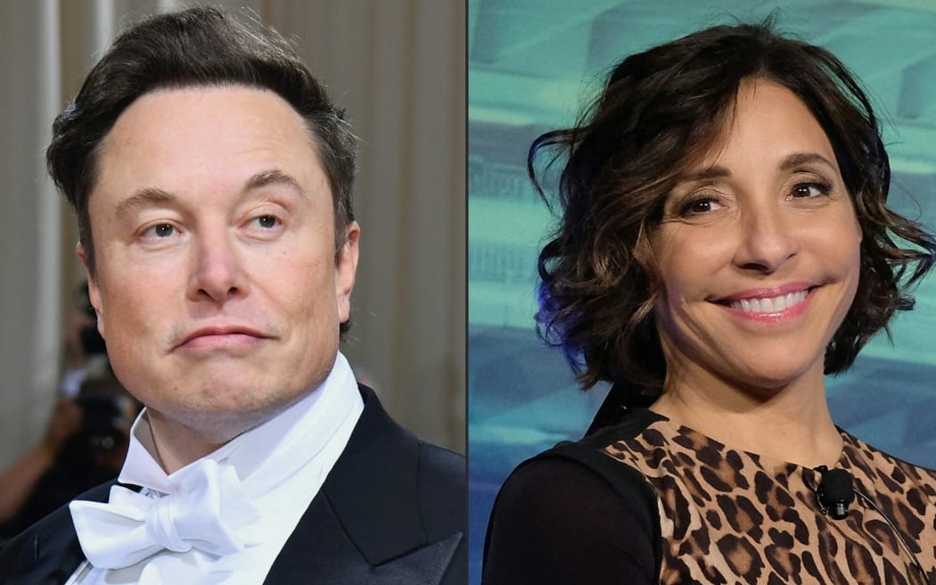 Elon Musk and Linda Yaccarino.