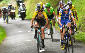 New Zealand cyclist George Bennett