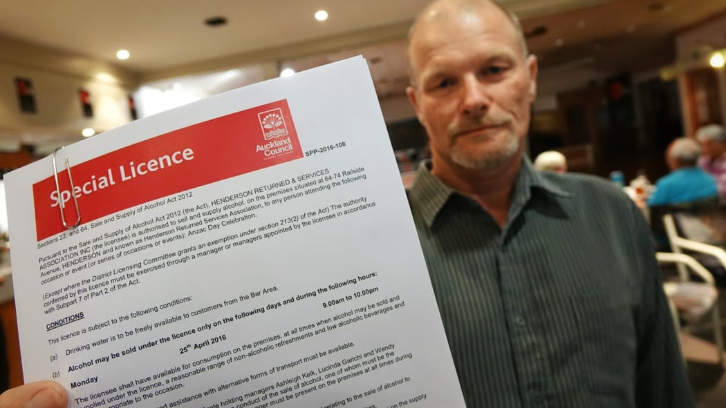 Henderson RSA president Mark Cleeton hopes the RSA will get its special liquor licence fee back from the council.