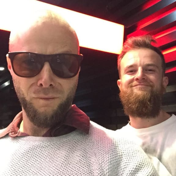 Simon Robinson and Jesse Boyce