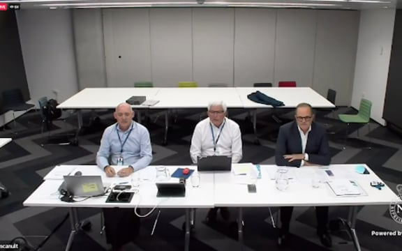 TVNZ's top brass - including brand new CEO Simon Power -  front up to MPs at TVNZ's annual review last Wednesday.