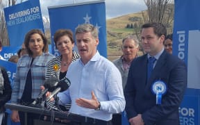 National Party leader Bill English making the announcement.