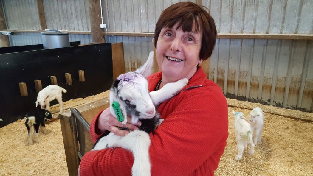 Robyn Averill with Neve