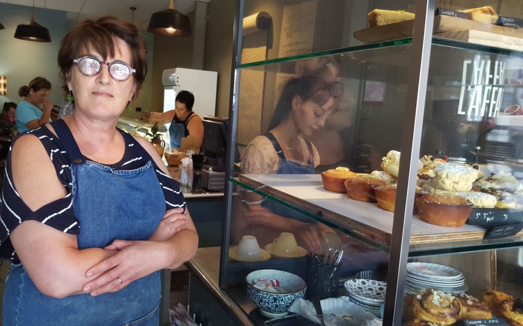 Owner of the cafe Birdie, Julie Conaglen.