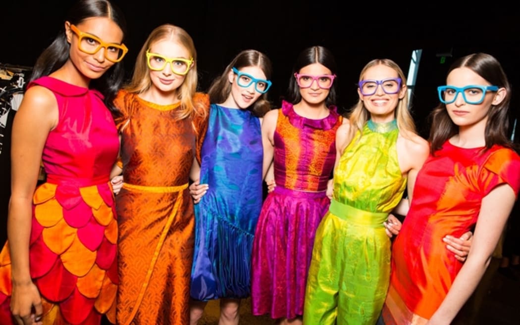 Models at New Zealand Fashion Week