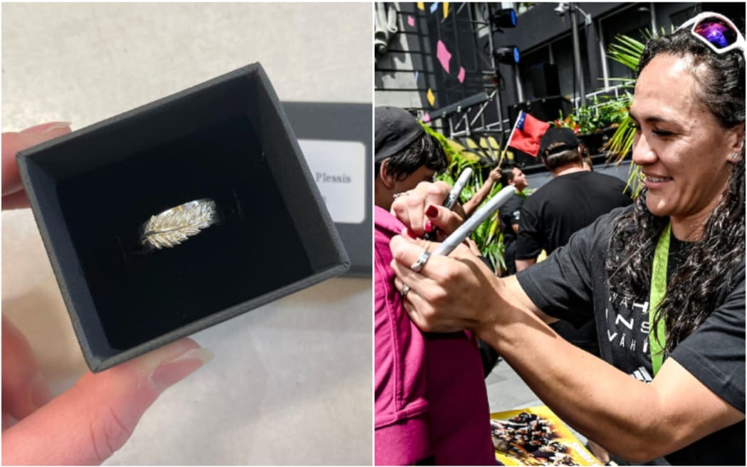 Black Ferns commemorative ring.