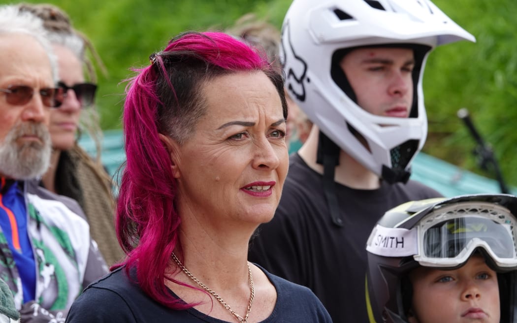 Waitangi Mountain Bike Park manager Tiffany Holland was the driving force behind the project.