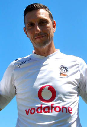 Fiji football coach Christophe Gamel.