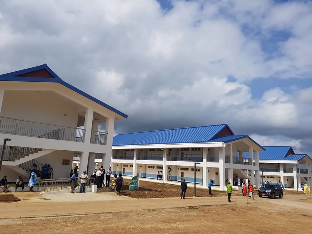 China provided $US10.6 million dollars for the project which has doubled the size of Malapoa College in Vanuatu.