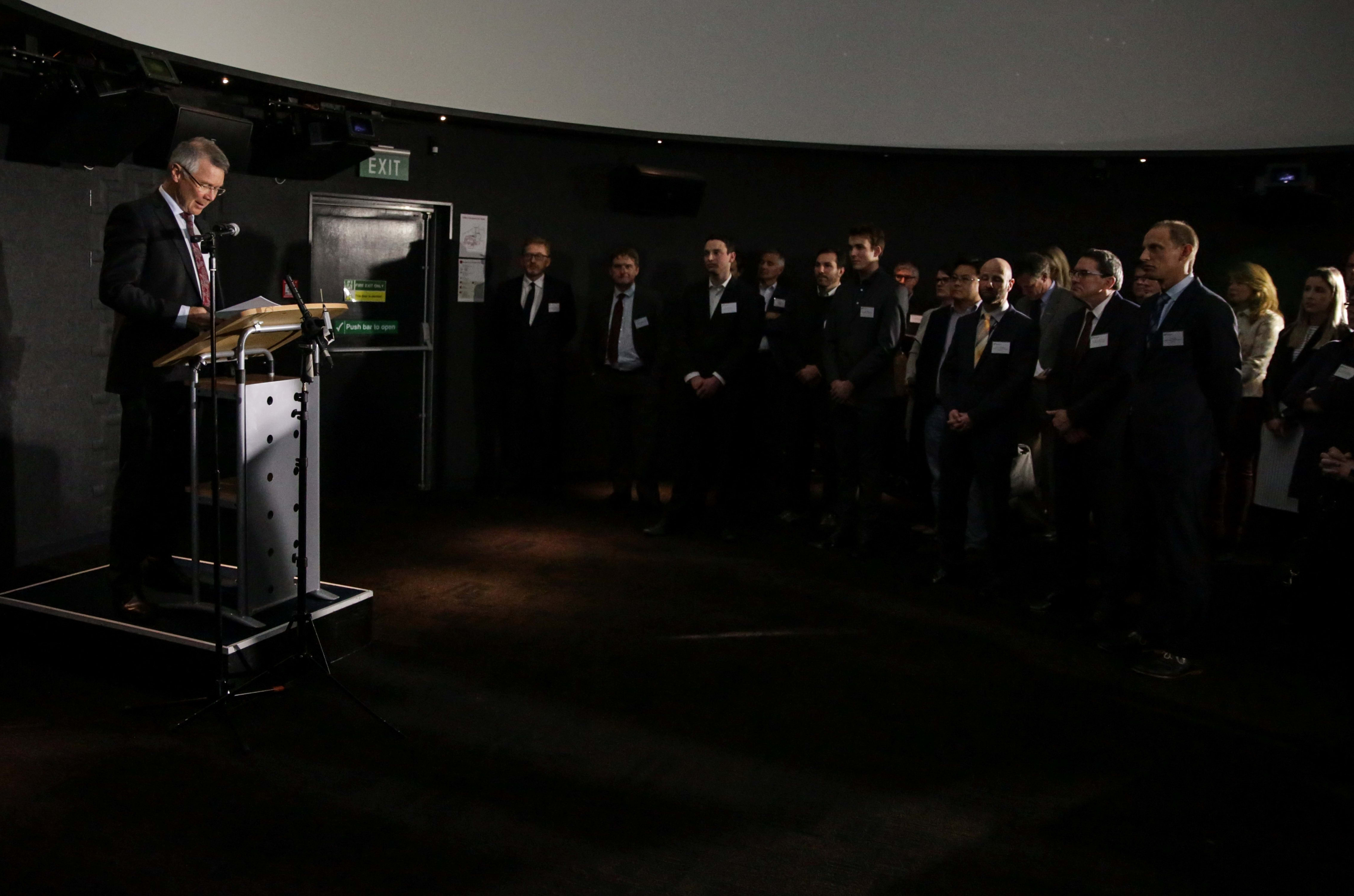 Minister of Economic Development David Parker made the announcement at Wellington's Carter Observatory alongside scientists.