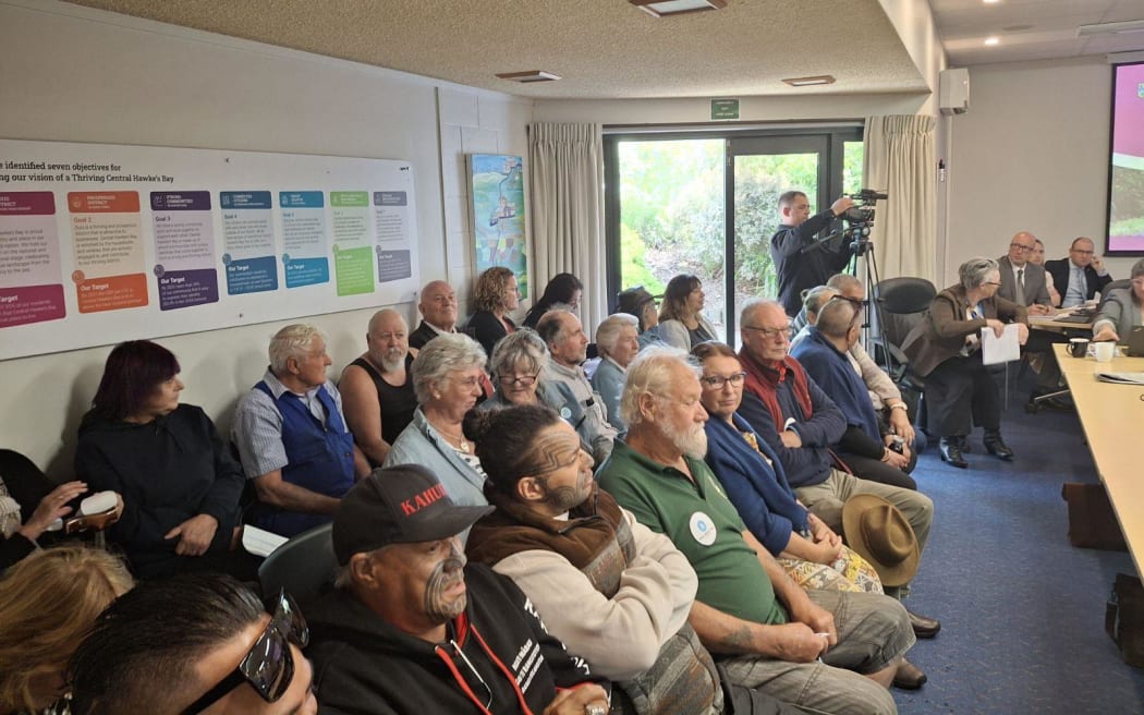 Central Hawke's Bay Council meeting on Ruataniwha Dam