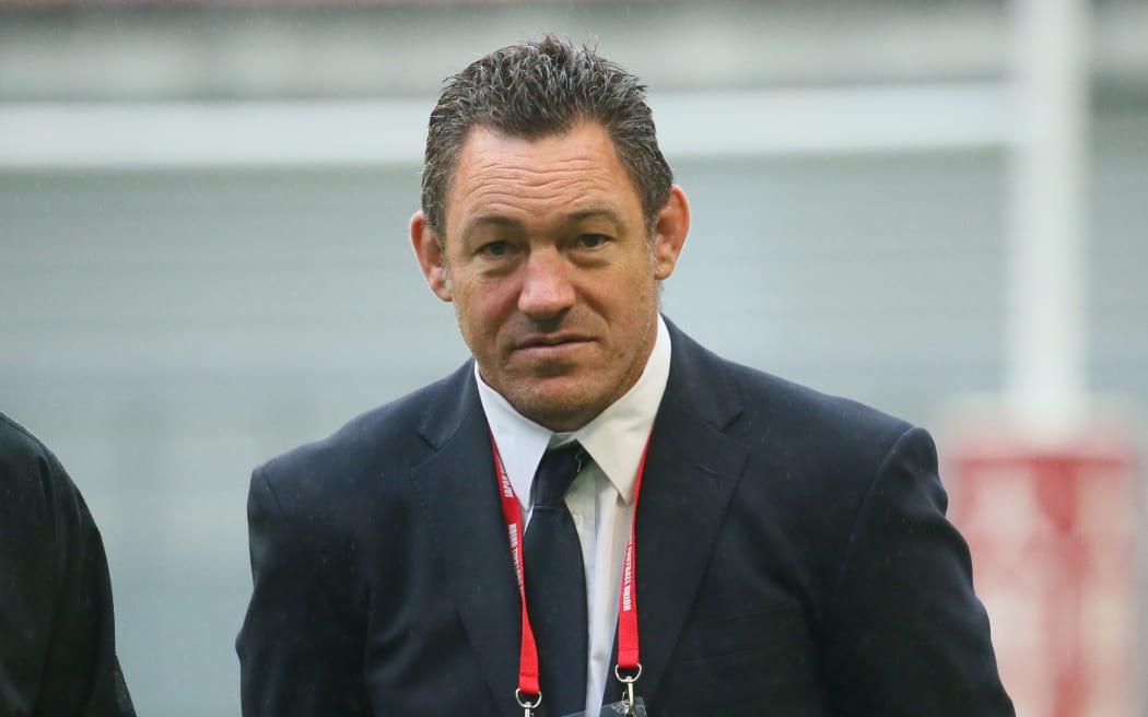 Japan Sunwolves coach Mark Hammett.