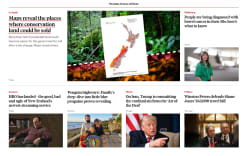 New homepage screenshot
