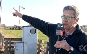 Hastings councillor talks from site of water bores