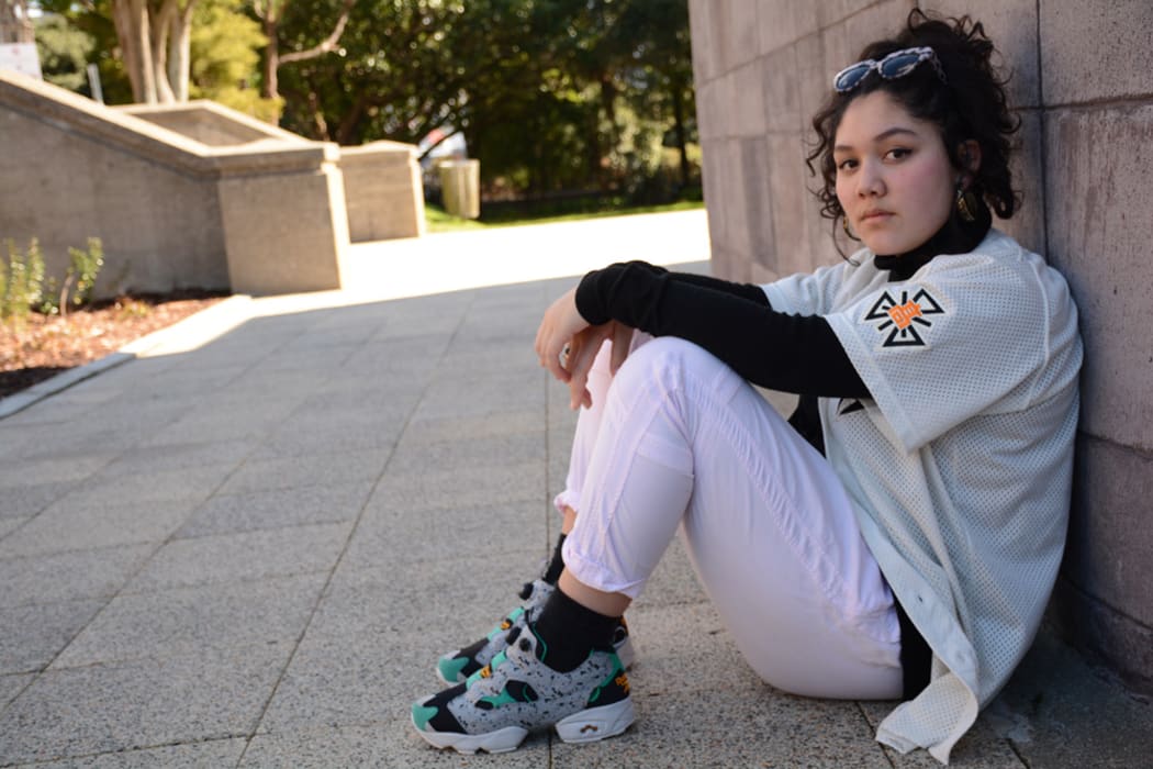 Kimi Moana Whiting a self-proclaimed sneaker-novice.