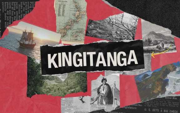 Title of Kingitanga and images relating to Kingitanga.